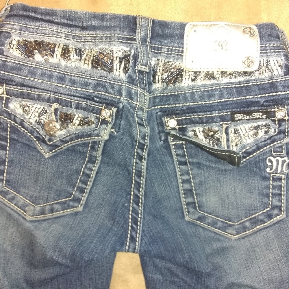 Miss me jeans size 12 teen girls